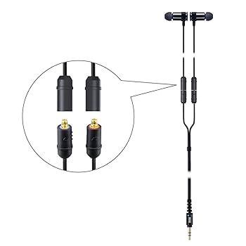 ハイレゾイヤフォン 高音質 ハイレゾ Hi-Res メタルハウジング 40KHZ 有線イヤフォン